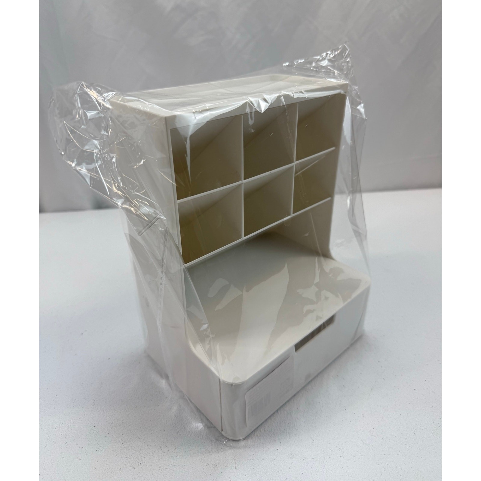 Organizer Office Supplies Desk Cosmetic Storage White