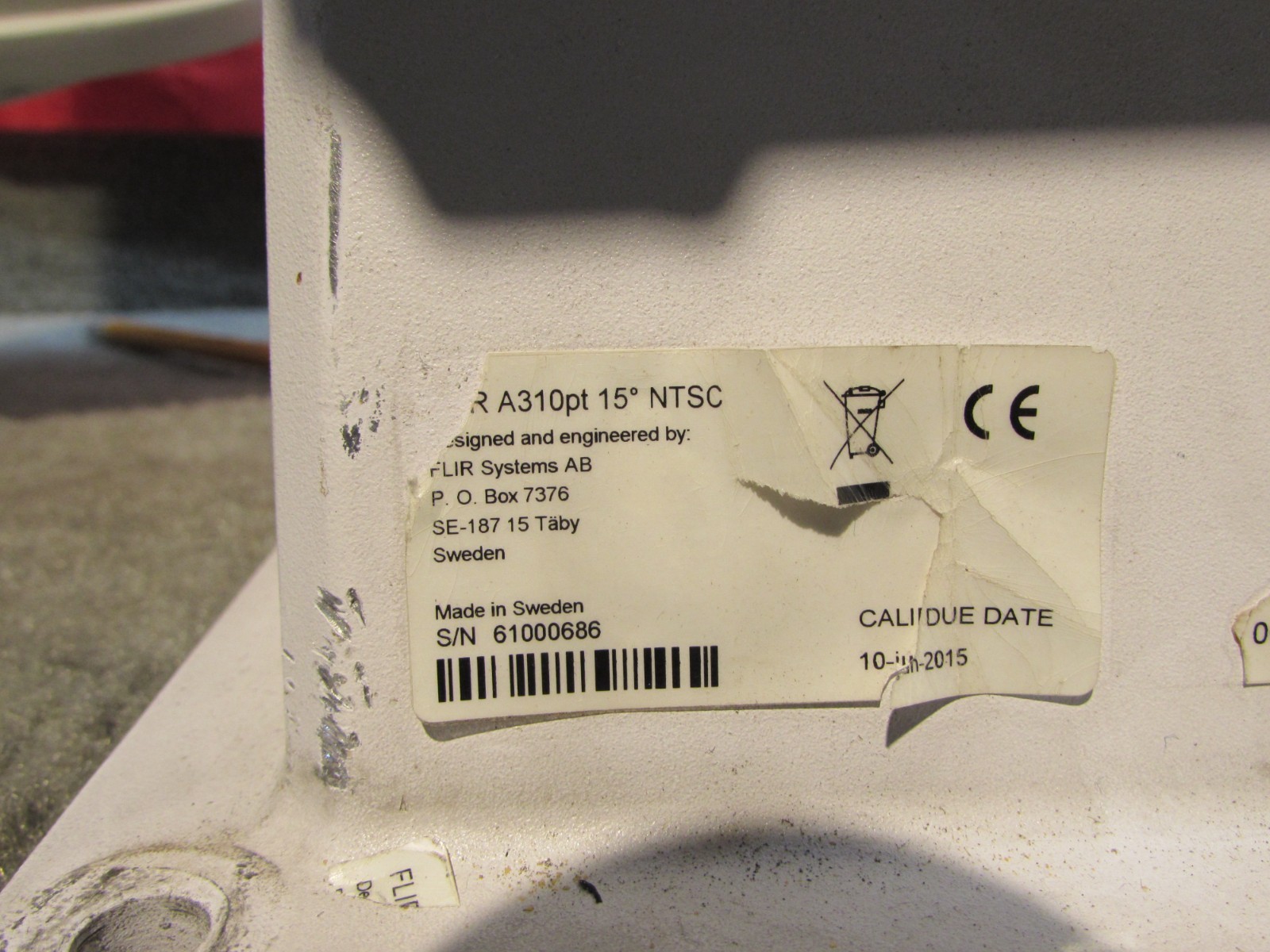 ESTATE*LAST ONE! FLIR Systems A310pt 15° NTSC DUAL-SENSOR CAMERA ~ READ DESC.
