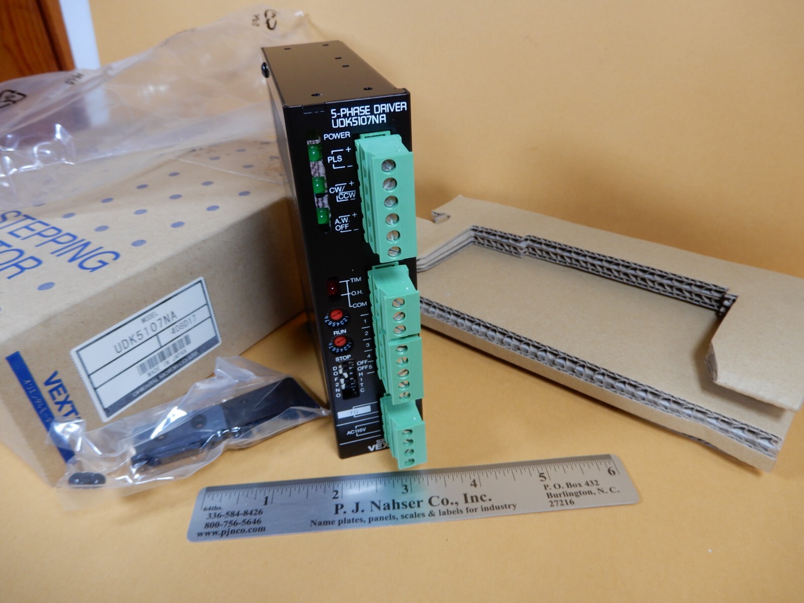 Vexta Oriental Motor 5-Phase Stepper Motor Driver UDK5107NA NOS