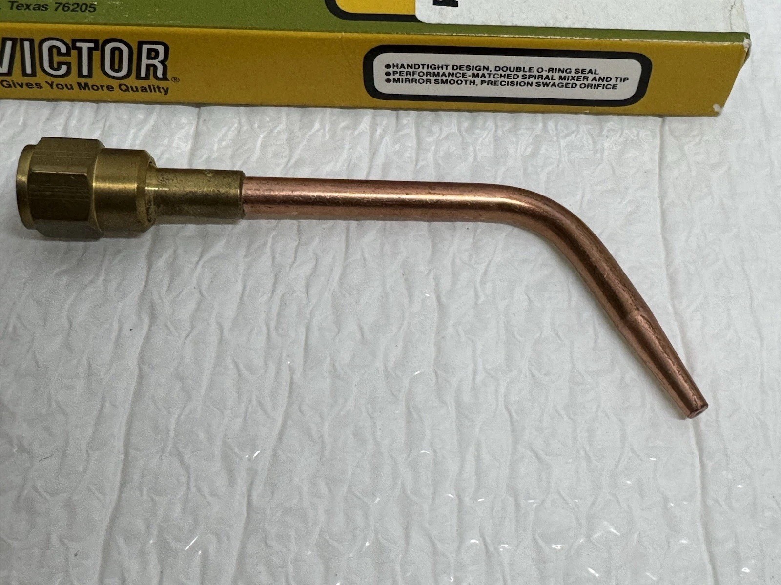 Victor 1-W-1 Brazing Welding Torch Tip 100 Series 100C 100FC WH270FC 0324-0071