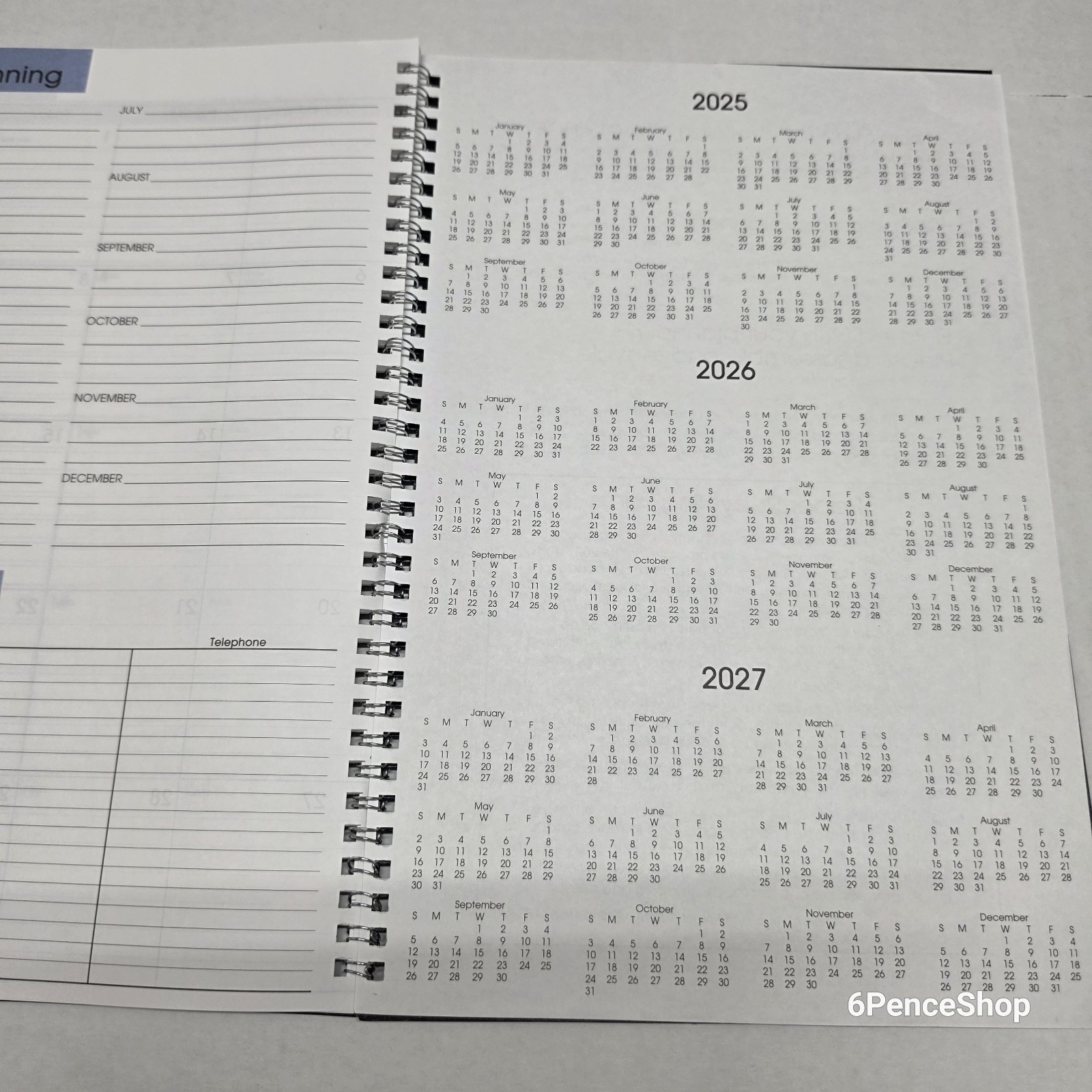 AT-A-GLANCE 2026 Monthly Planner Spiral 1 EA Large, 8″ x 12″