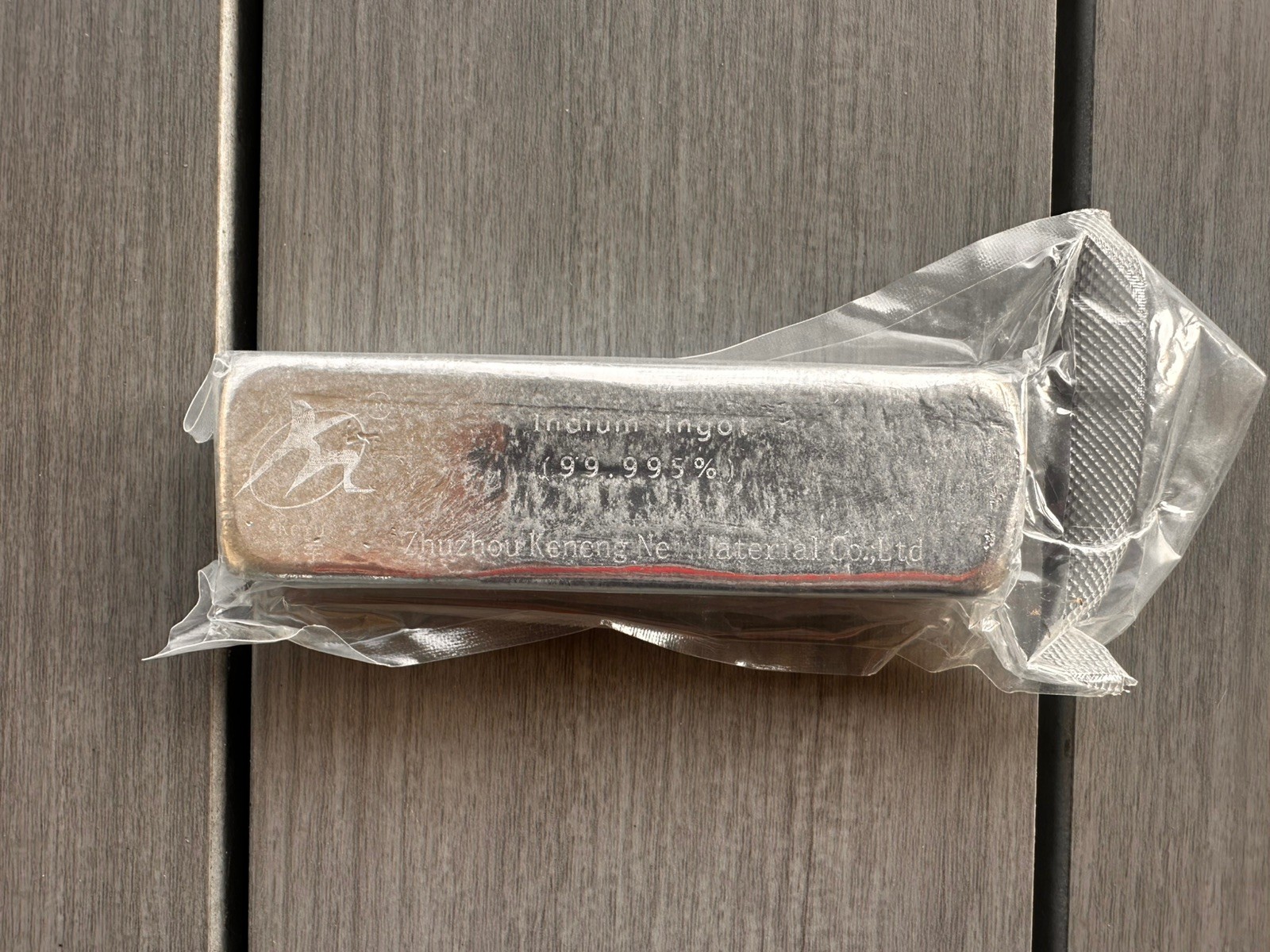 Indium Ingot 500 grams