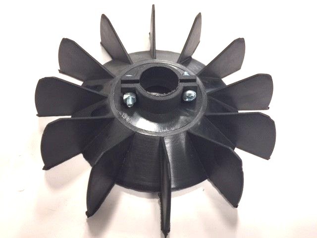 Plastic Fan for Electric Motor Inner Dia 23mm Out Dia 145mm Frame 80