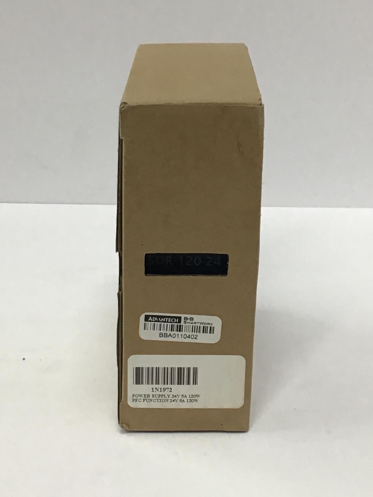 Mean Well SDR-120-24 DIN RAIL Power Supply 24V 5A 120W PFC 100-240VAC