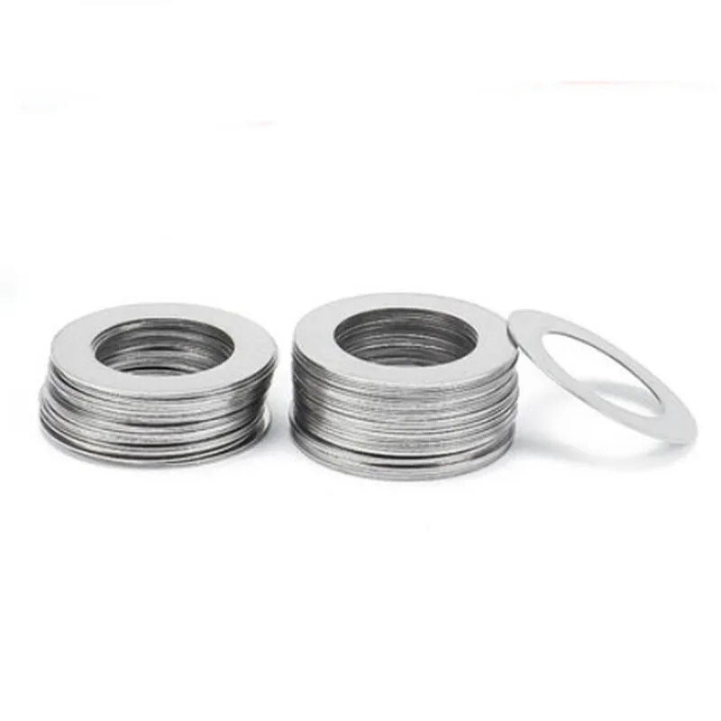 Thin Shim Flat Washer Ultra Gasket Stainless Steel Plain Adjusting Ultrathin M