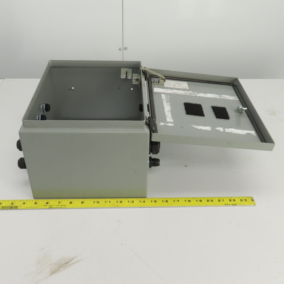 Saginaw Control SCE-12108BELJ 12″ x 10″ x 8″ Electrical Enclosure W/Backplate