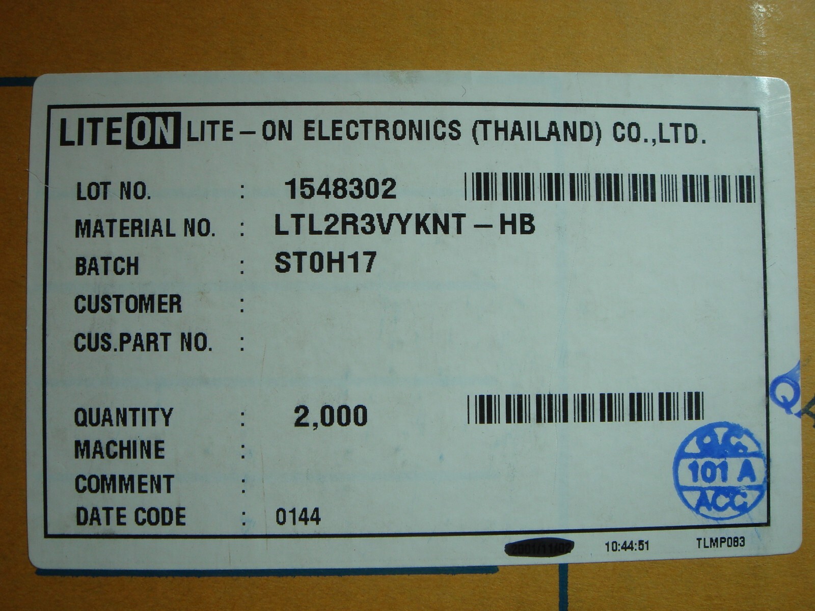 100x LED 5mm Yellow/Orange Super Bright Low Current LTL-2R3VYKNT LITEON #2D24#040c