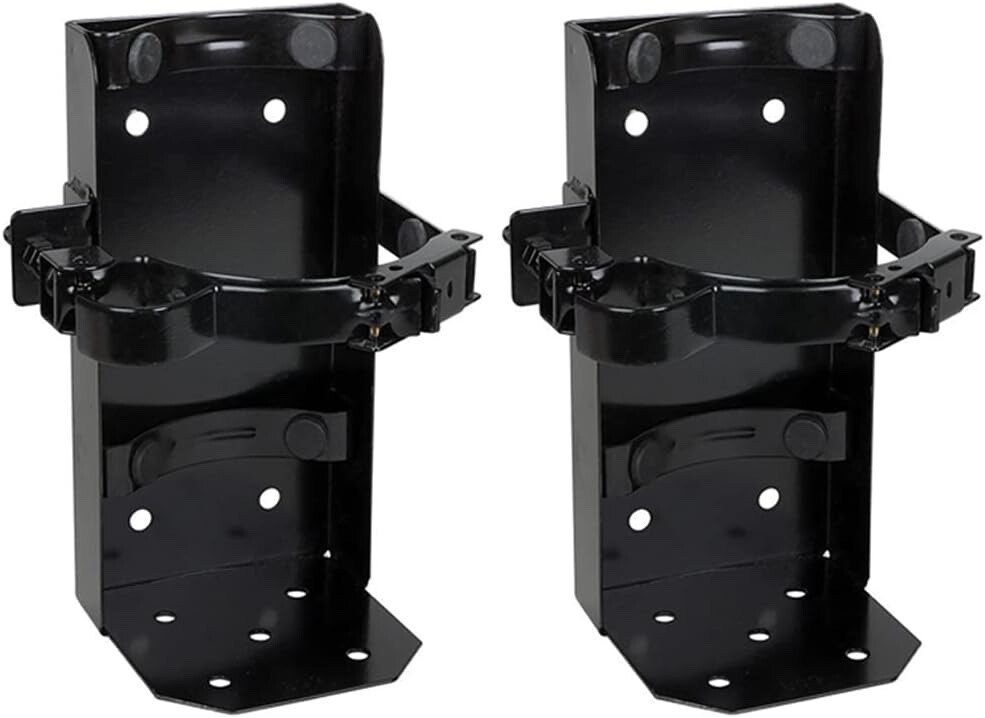 ✅🔥🧯2 PACK-H.D. WATER FIRE EXTINGUISHER OUTDOOR/RUNNING BOARD VEHICLE BRACKETS
