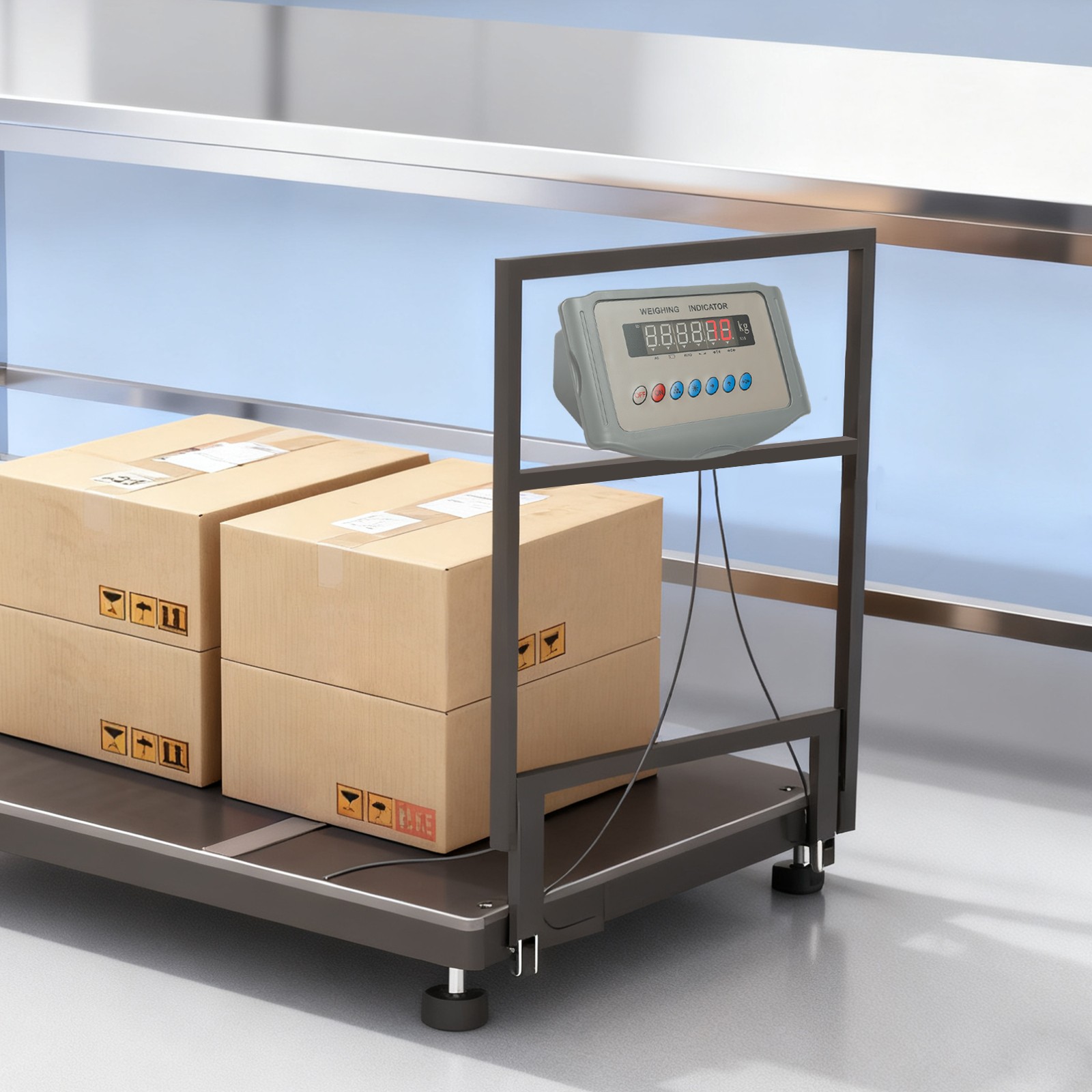 Weighing Indicator Set Weight Display Livestock Scale For Livestock Pallet Scale