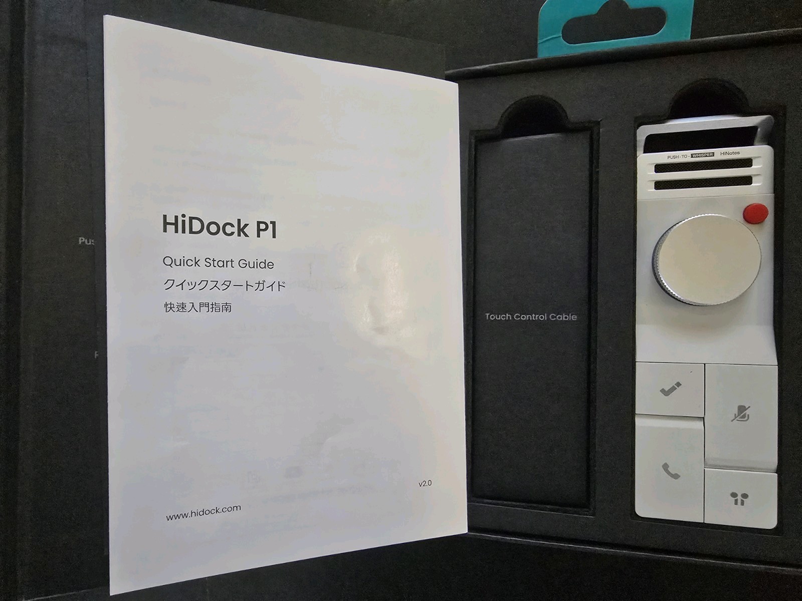 HiDock P1 AI Meeting Note-Taker Voice Recorder, Bluetooth, Flash Memory