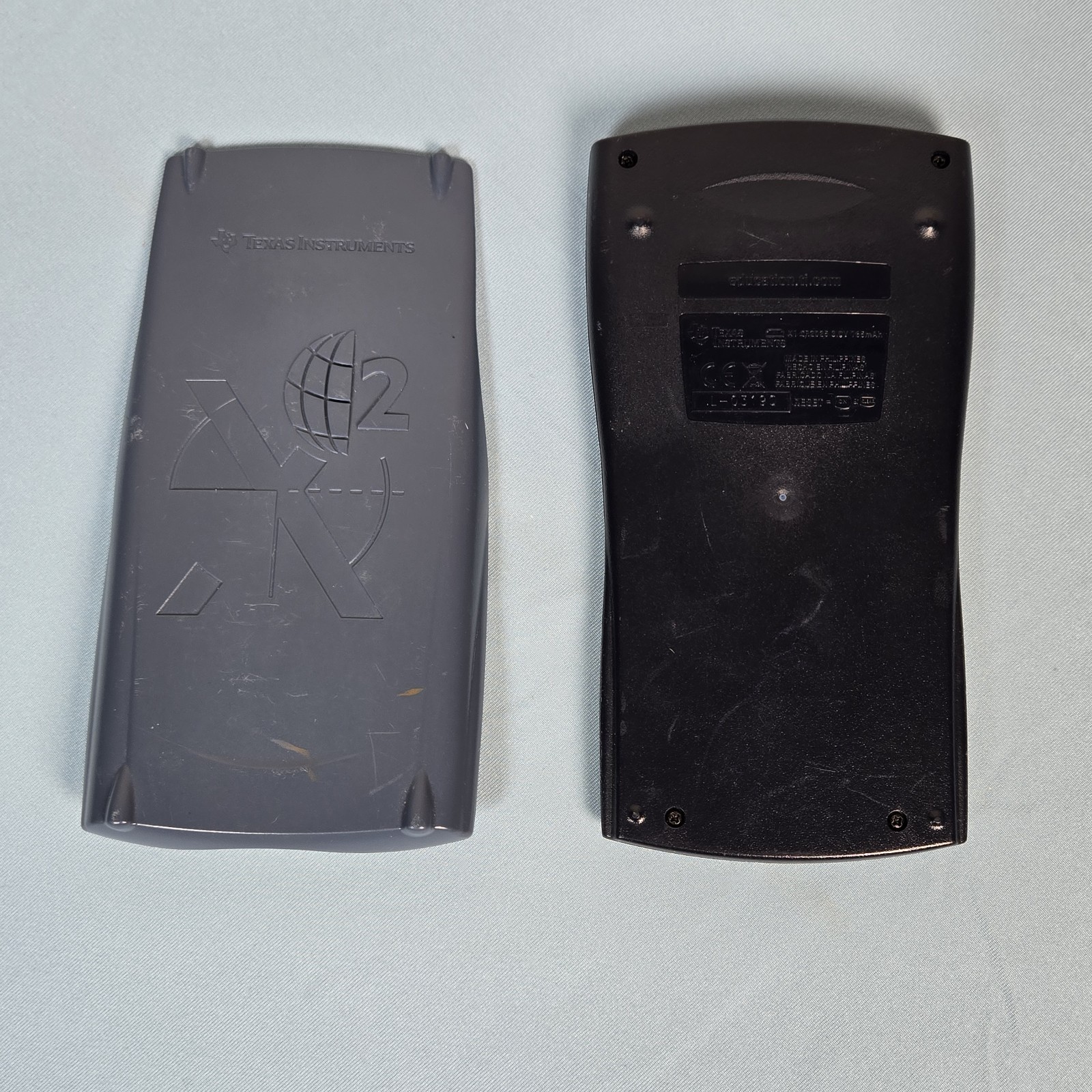 Texas Instrument TI-30X II S Calculator Tested Works Black w/ Blue cover Math