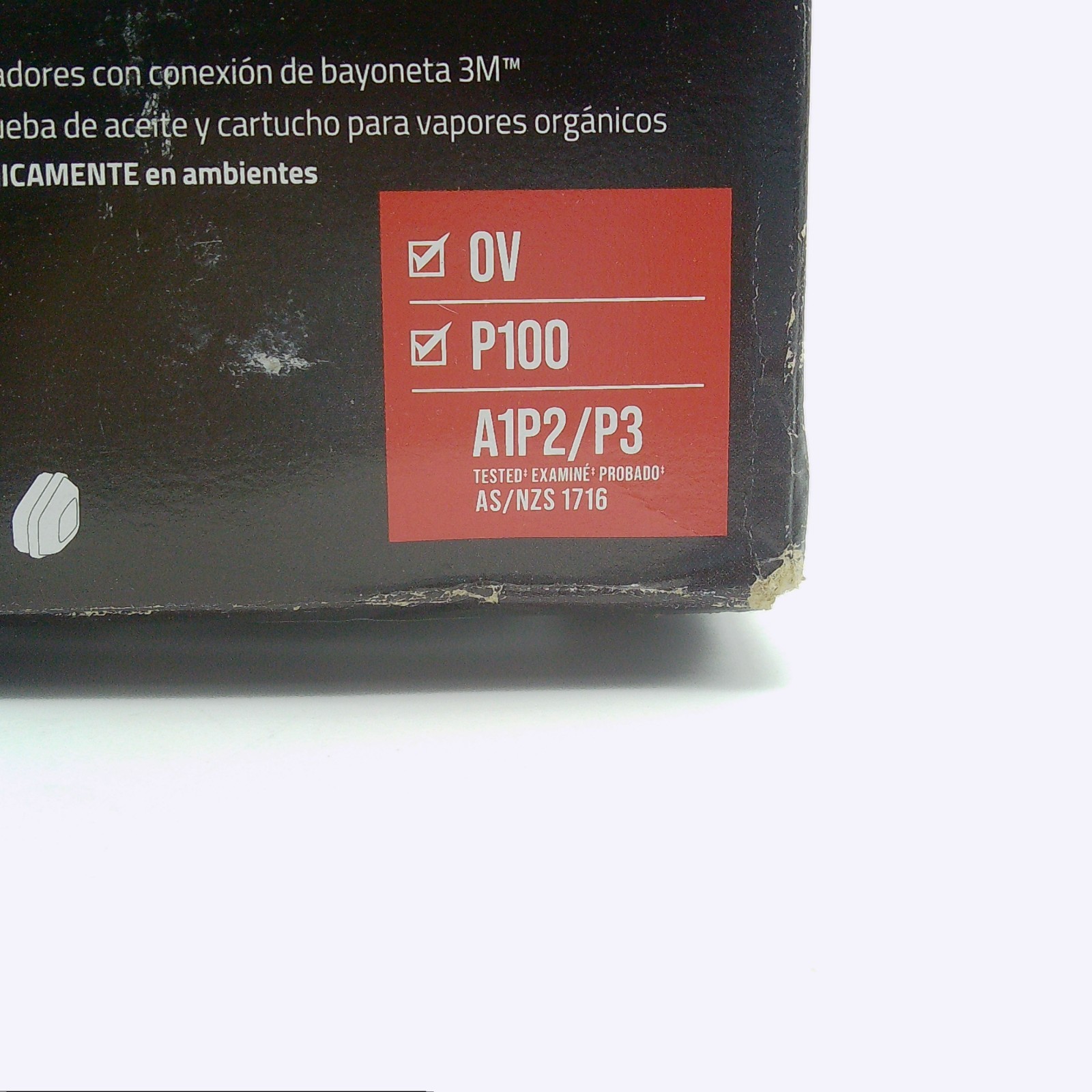 3M 60921 Organic Vapor P100 Replacement Combination Respirator Cartridge Filter