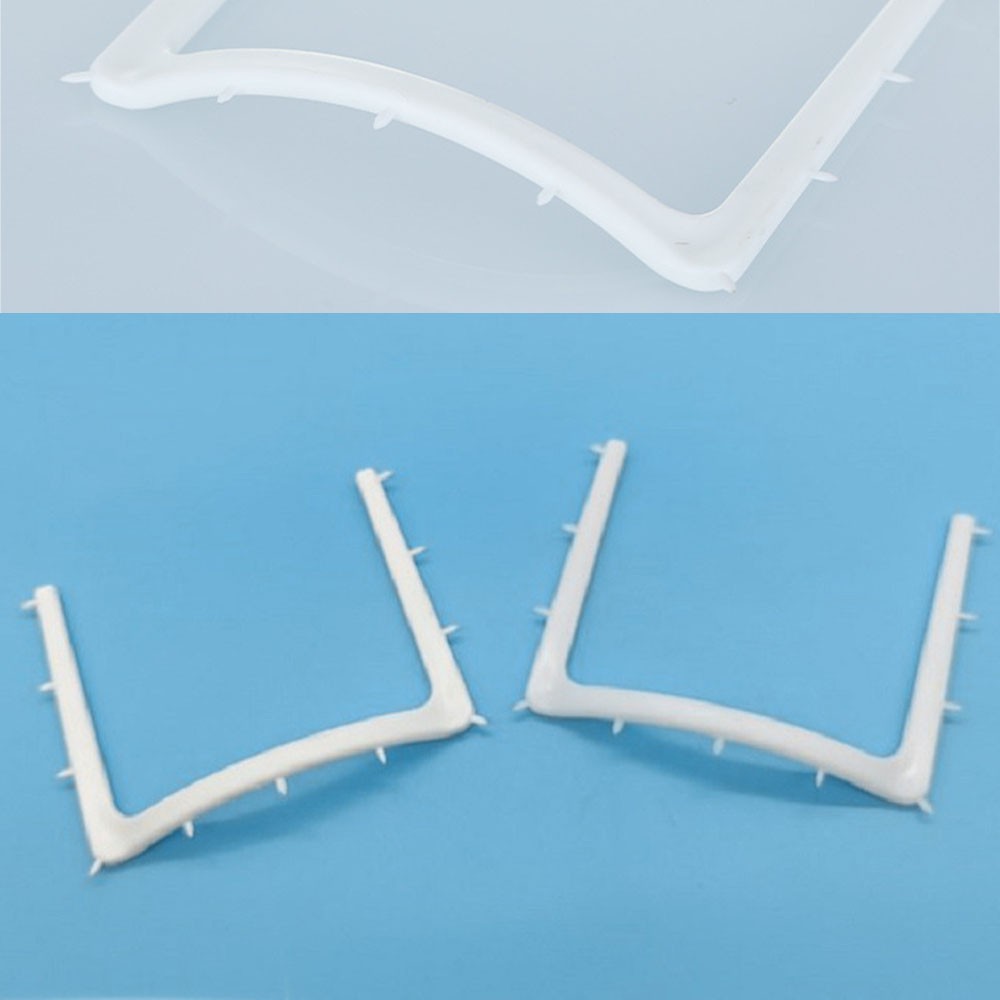 10Pc Dental Autoclavable Plastic Rubber Dam Frame Holder U Shape Instrument NEW