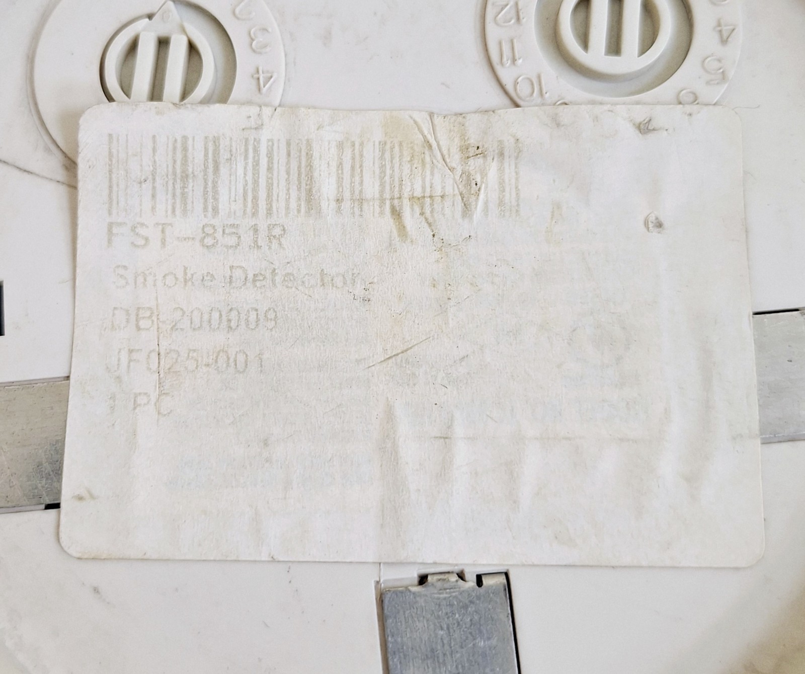 Notifier FST-851R Intelligent Heat Detector-2 (Lot of 6 pcs)