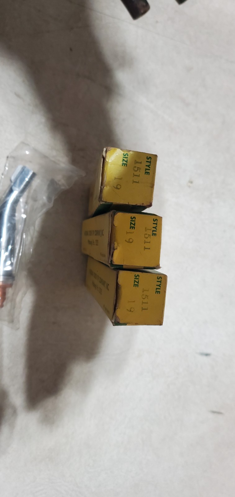 Oxweld Torch Tip Lot 9 tips Victor and NTT