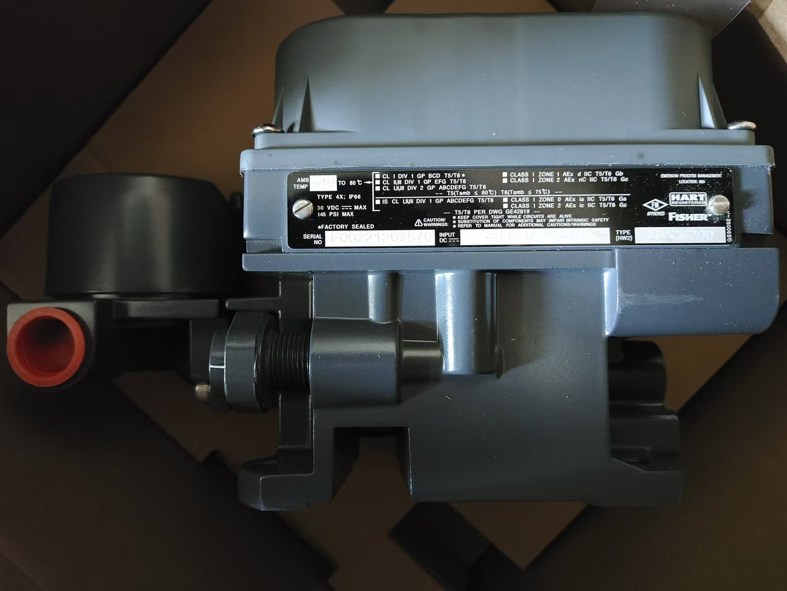 DVC6200 NEW FISHER Emerson Valve Positioner Single-acting Without Feedback