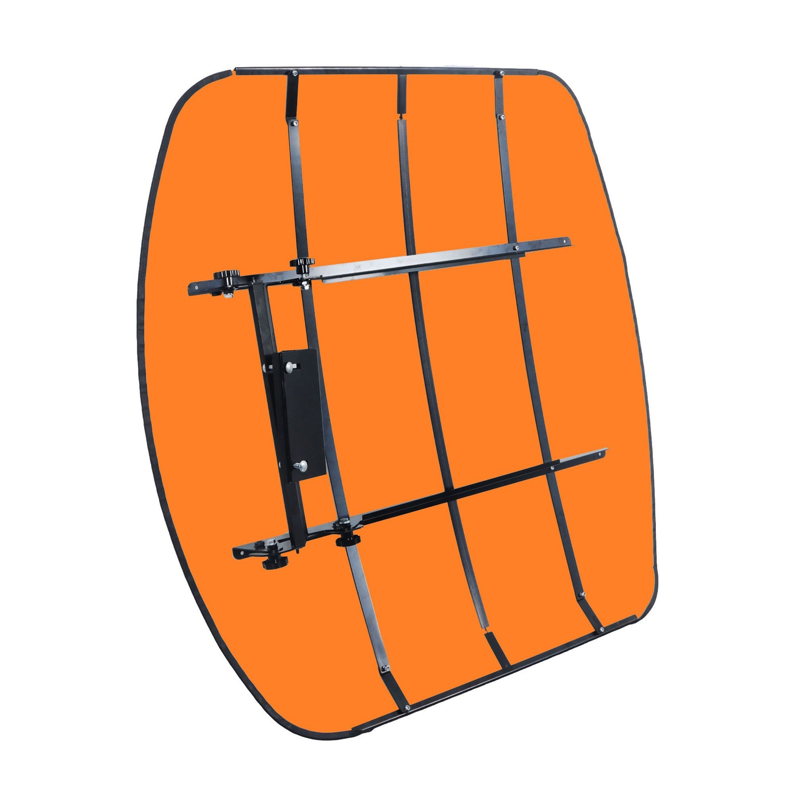 LABLT Orange Tuff Top Tractor Canopy For ROPS 52″×52″ w/ Mounting Accessories