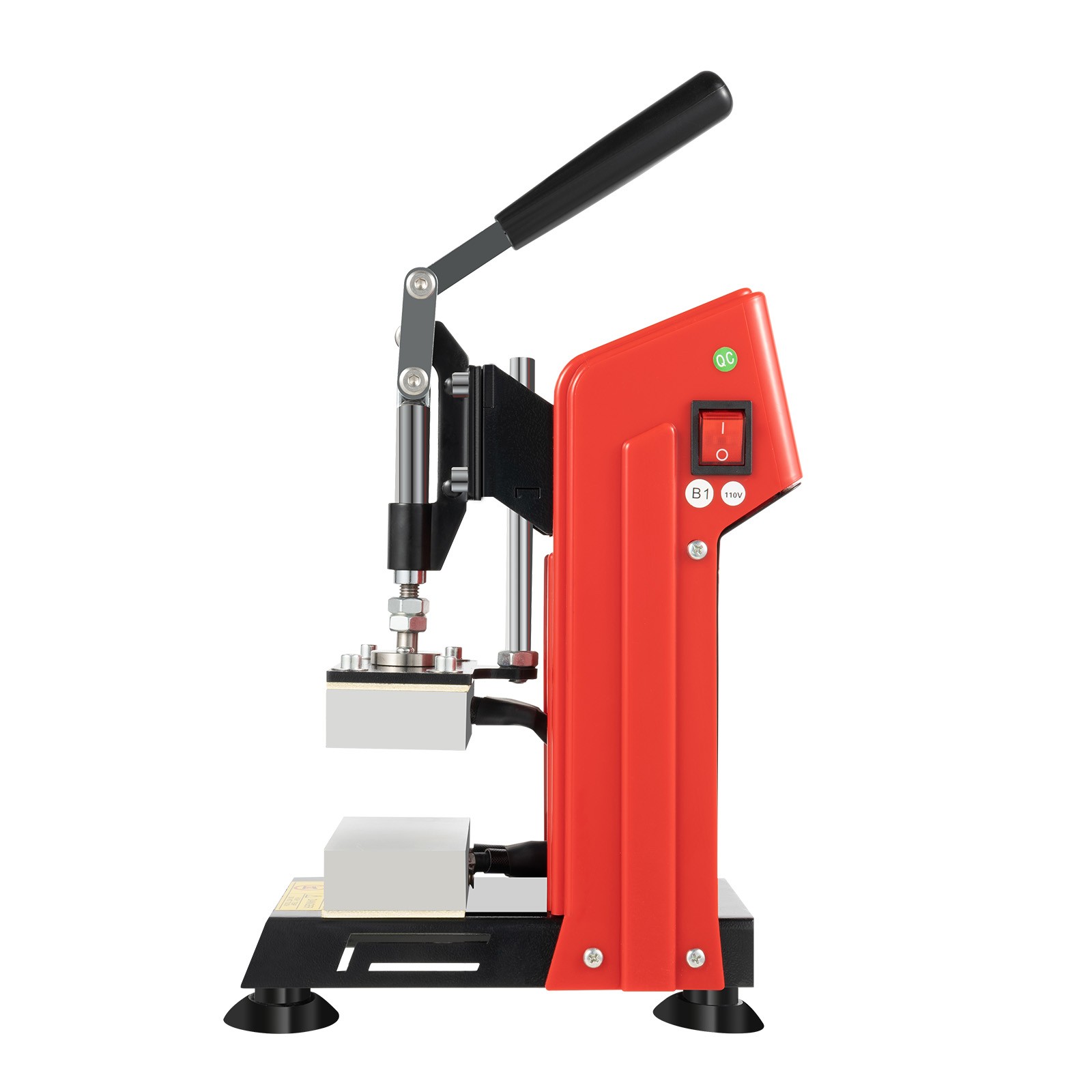 Heat Press Machine 900W Mini Manual Heat Presser Heavy Duty Hot Press Stamping