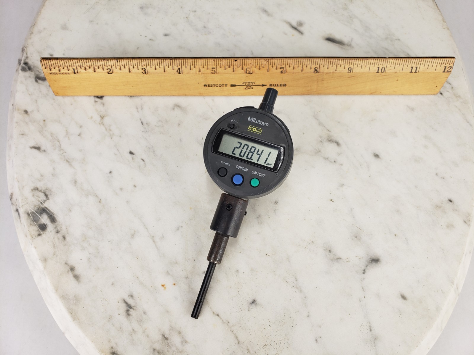 Mitutoyo 543-783B Absolute Digimatic Indicator ID-C 0-12.7mm / 0.5″ – Works