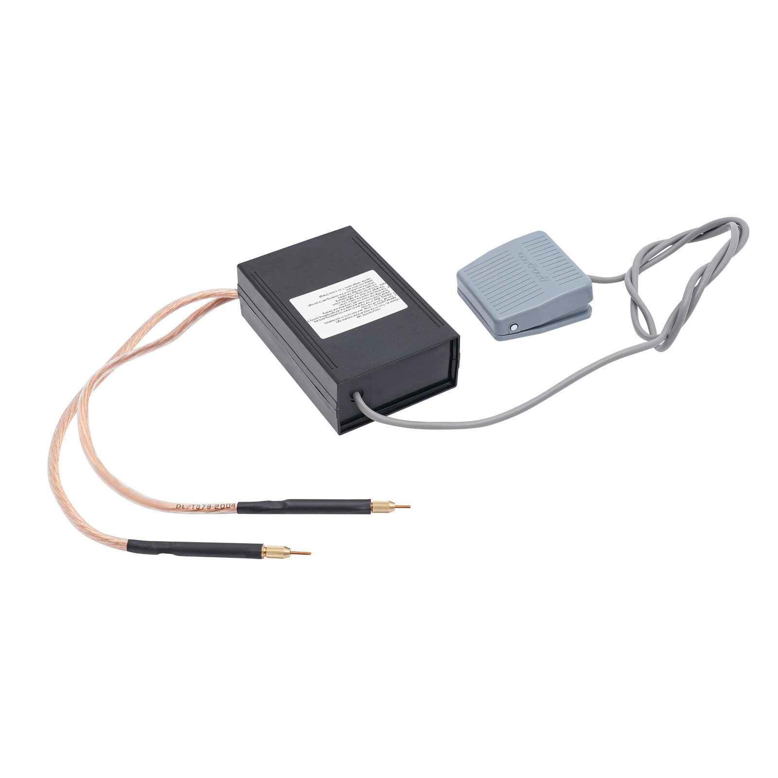Double Pulse Spot Welding Machine Tabletop Spot Welder w/ Pedal Switch 8000W