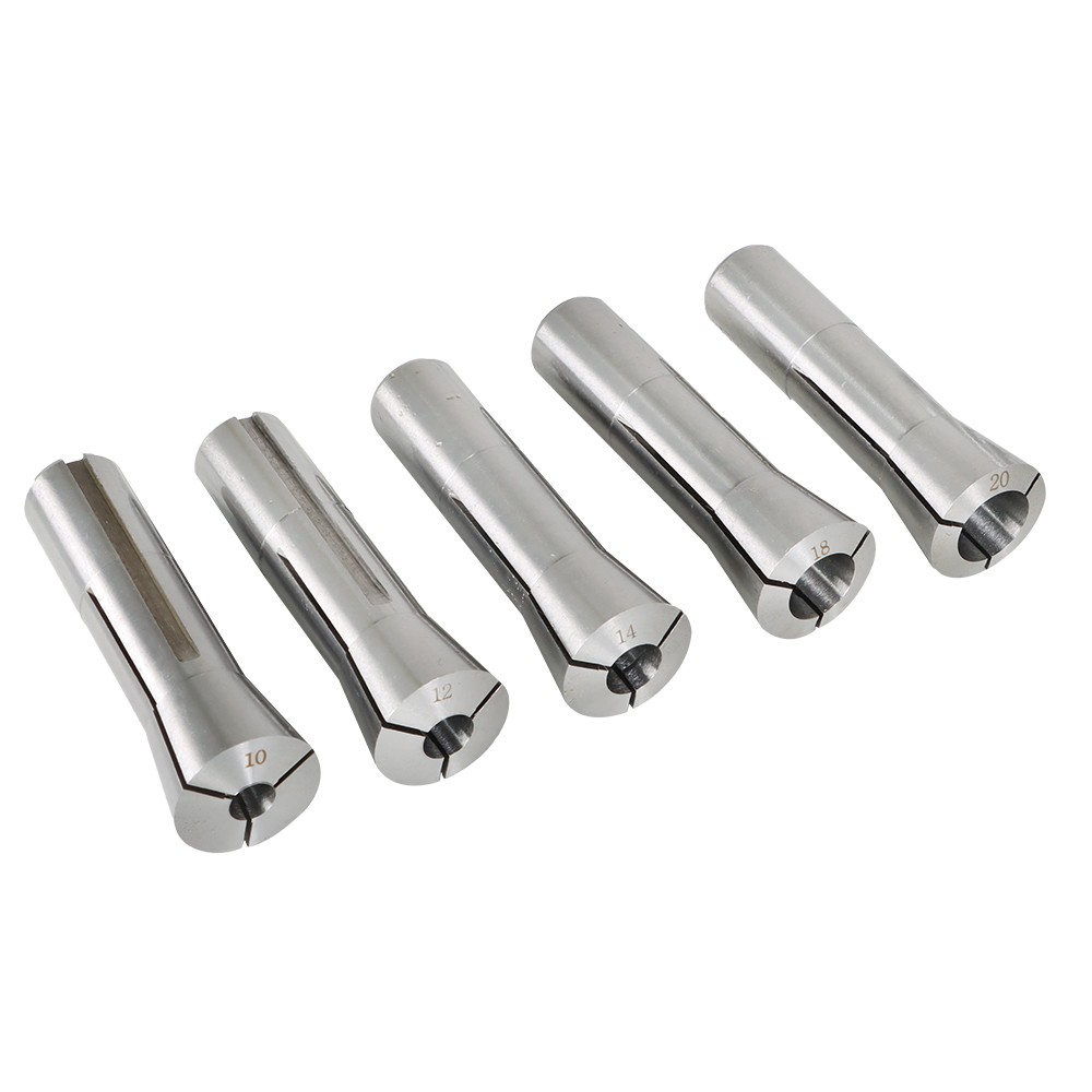 New 3mm-20mm R-8 Collet Milling Lathe 10pc Round Collets Set Milling Lathe Tool