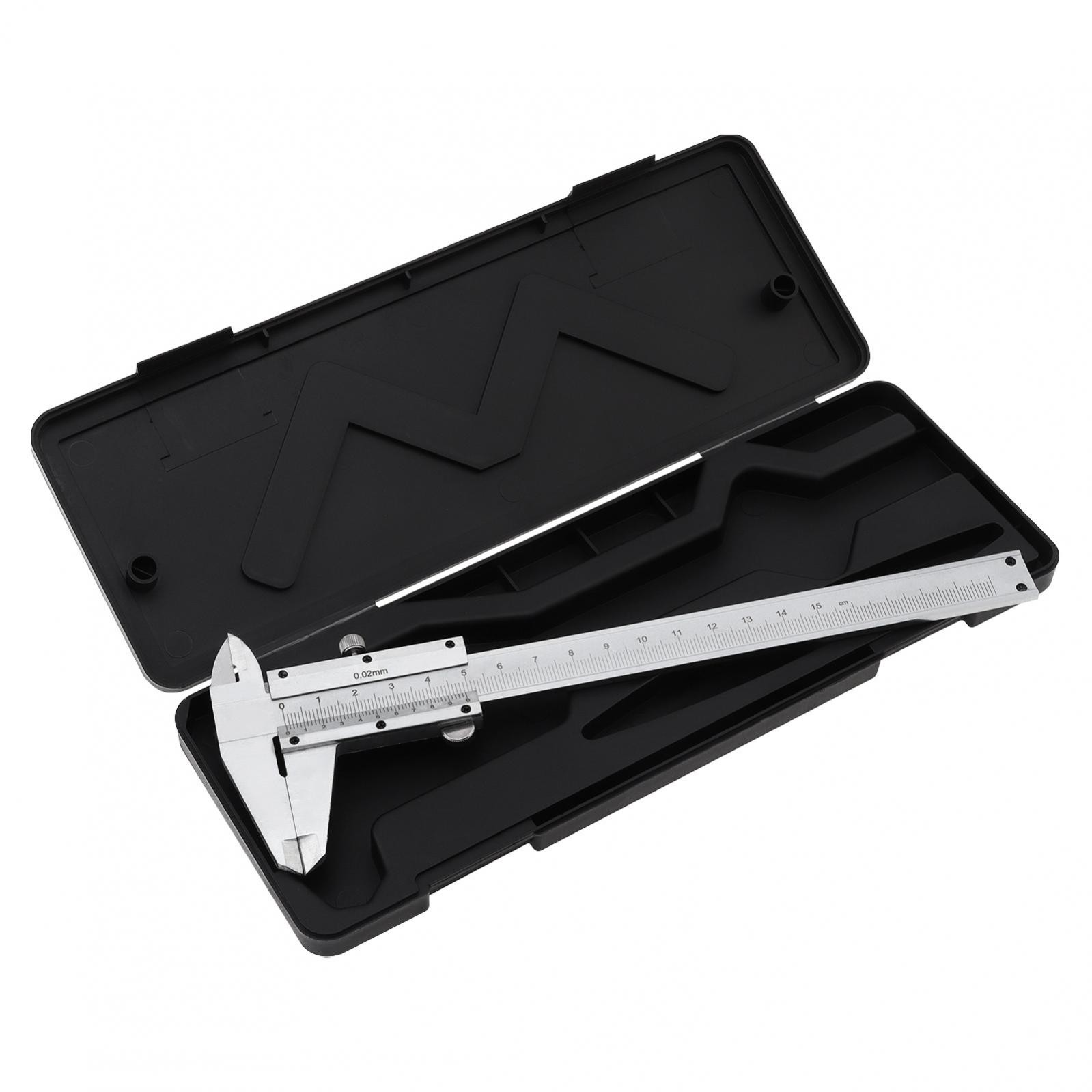 Vernier Caliper Measuring Tool 150mm Manual Non Digital Calipers 0.02mm Accuracy