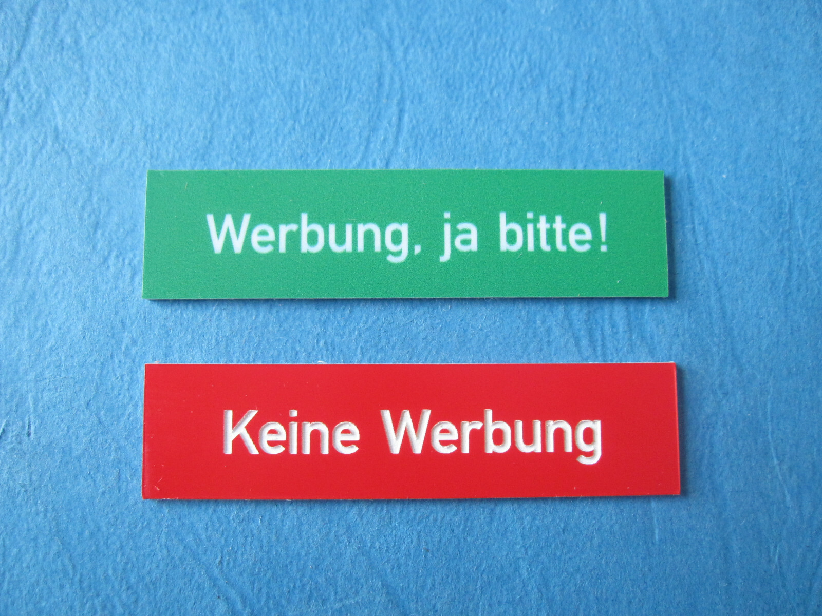 Advertising Yes – No, Green Red, Fits JU Name Tag 21-255, PPM Reversible Insert