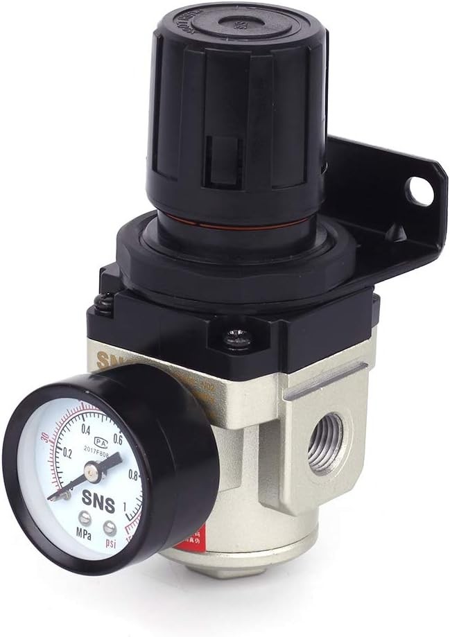 Air Pressure Regulator 1/4 NPT 0-150 PSI Adjustable