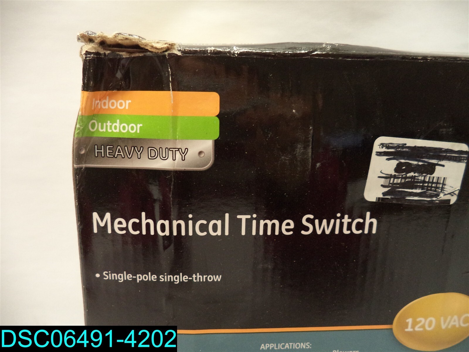 GE Indoor/Outdoor 24-Hour Heavy Duty Mechanical Time Switch 120 VAC 043180151636