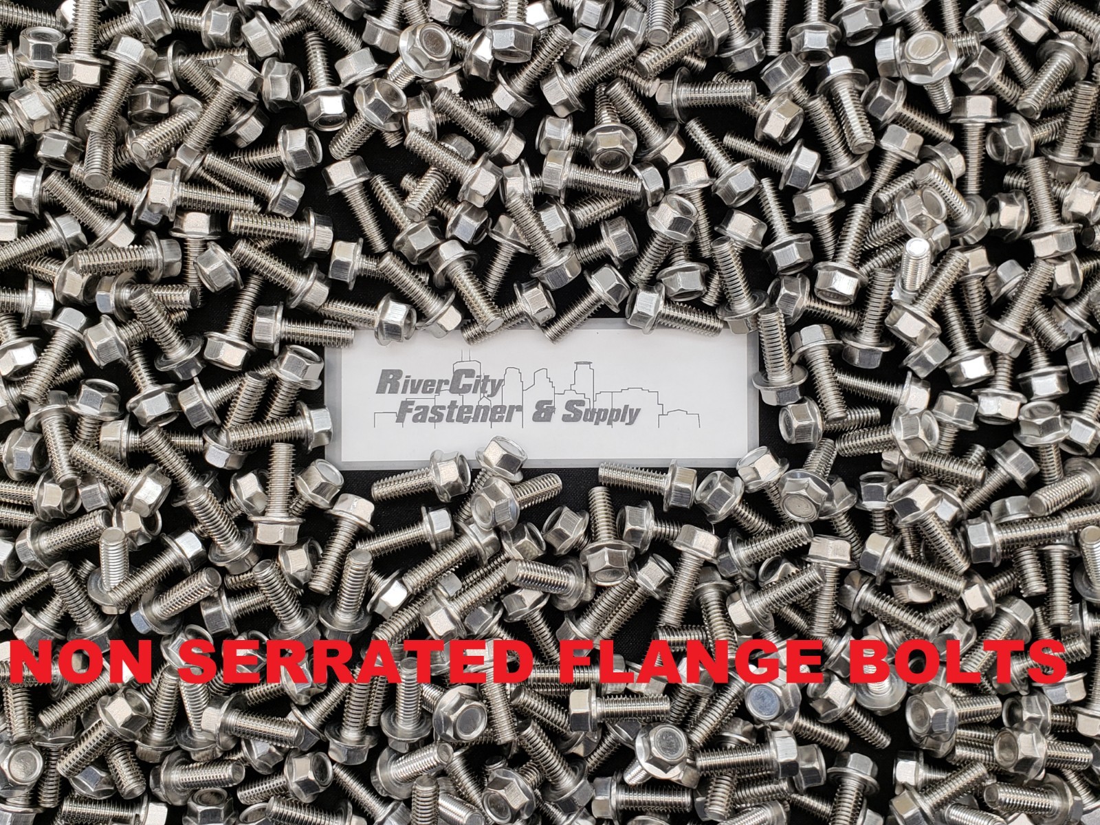 (10) 3/8-16×1 Stainless Hex Head Flange / Bolts 3/8×16 Cap Screws 3/8x16x1 NS