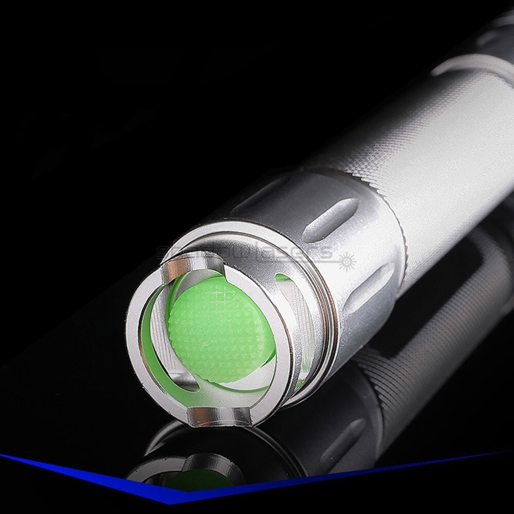 BQ1 Adjustable Focus 450nm Visible Blue Laser Pointer Battery & Charger US