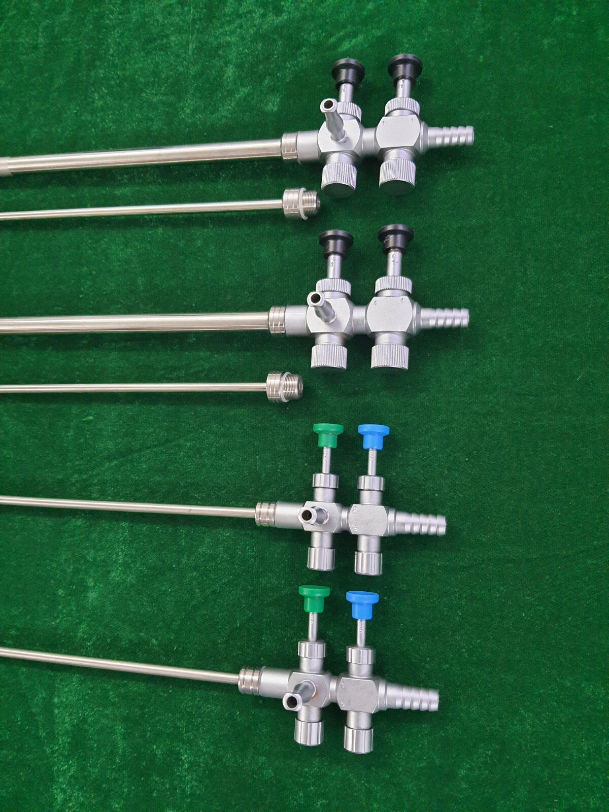 4pc Laparoscopic Trumpet Suction Irrigation 10mm/5mm Surgical Instruments