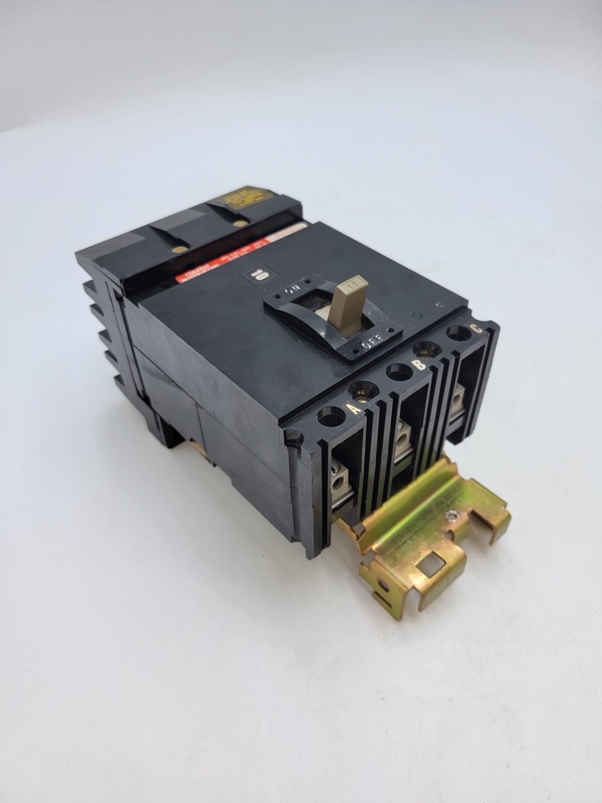Square D FH-36015 I-Line Circuit Breaker 15A 600V 3P 3PH Type FH 15 Amp 3 Pole