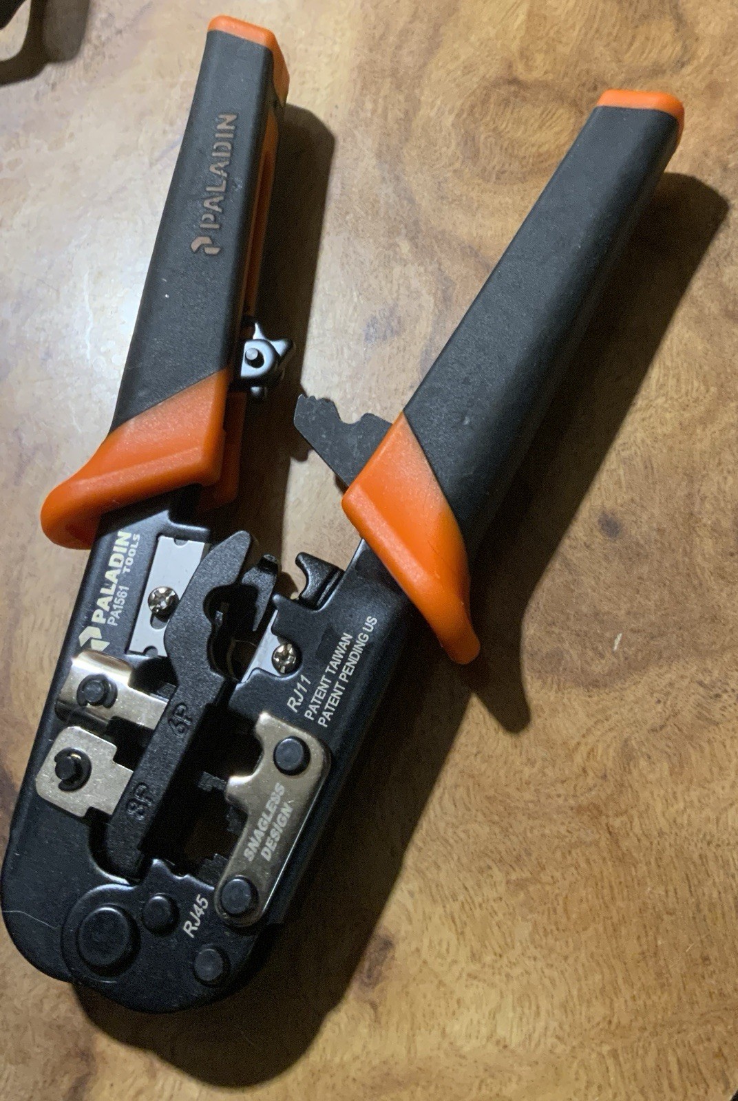 Paladin Tool All in One Data Tool Crimper Cat5 Cat5E Cat6 RJ45 RJ11 RJ12 RJ22