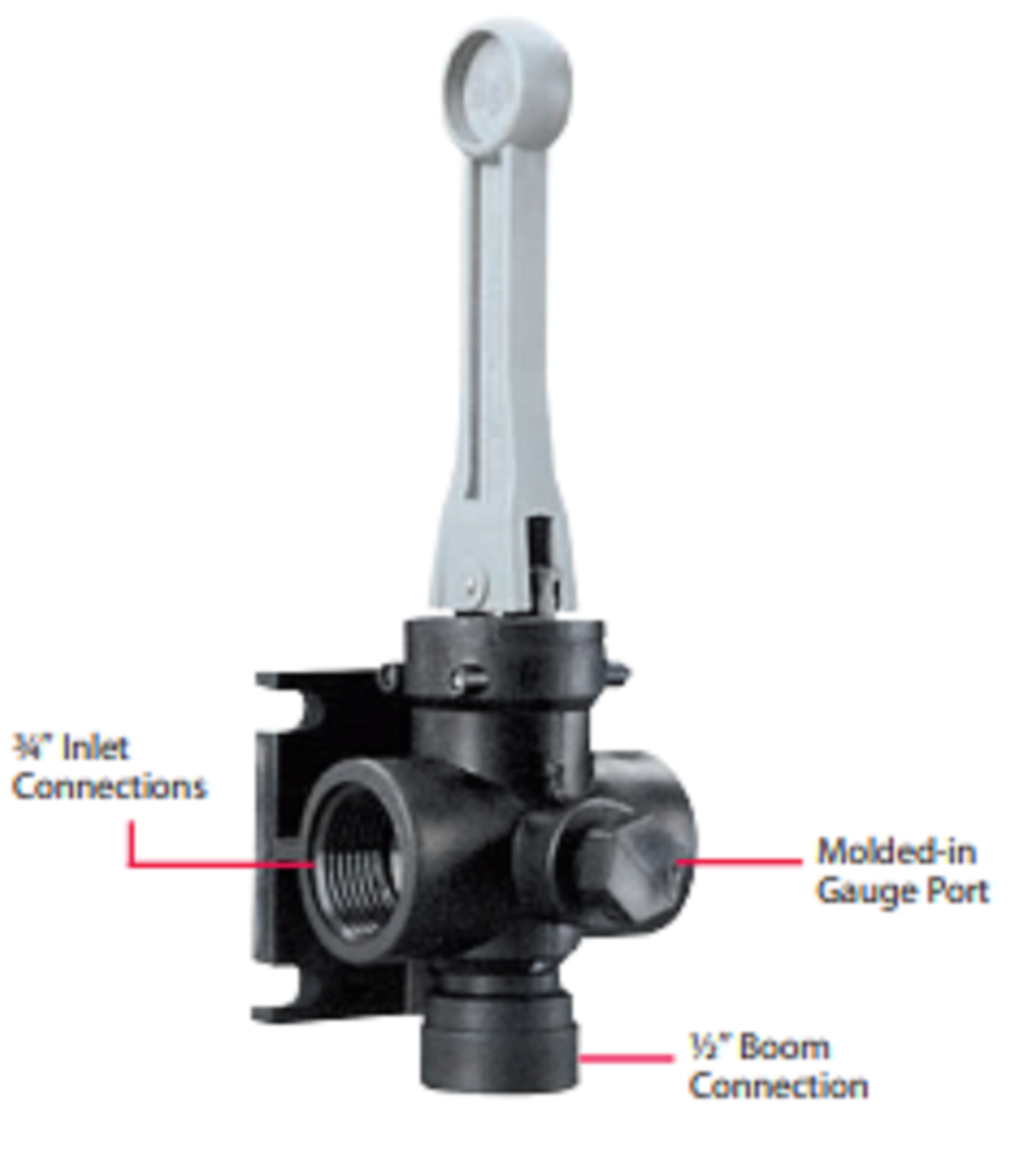 AA6B TeeJet Manual Control Valve