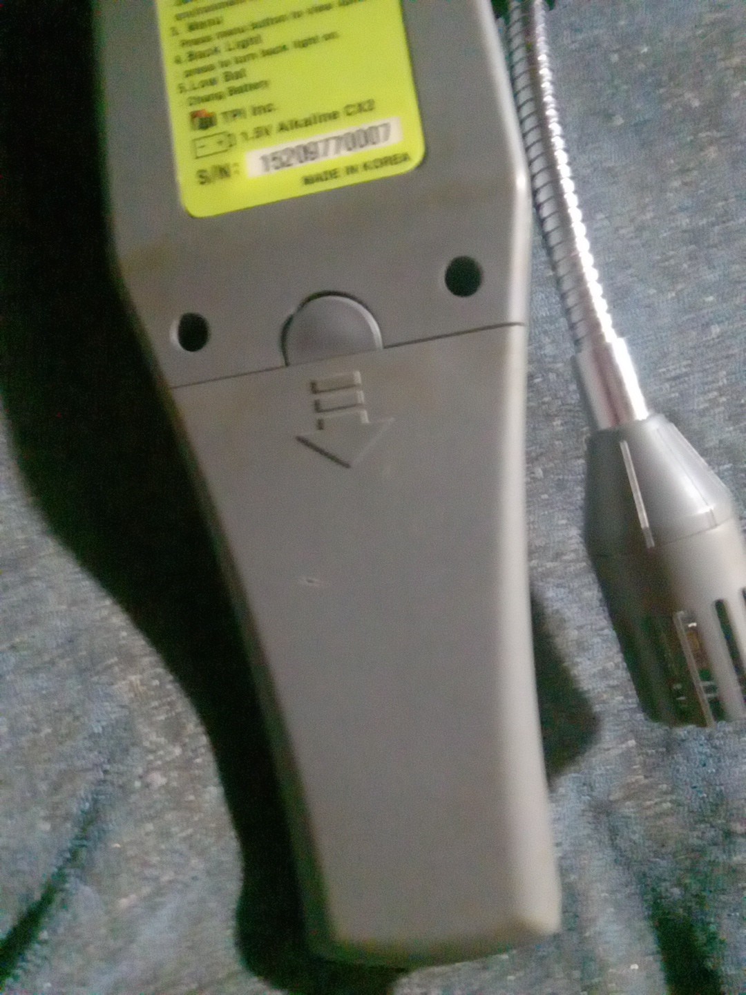 Leak Detector TPI 775 Carbon Monoxide & Combustible Gas. Device Only Excel. Cond