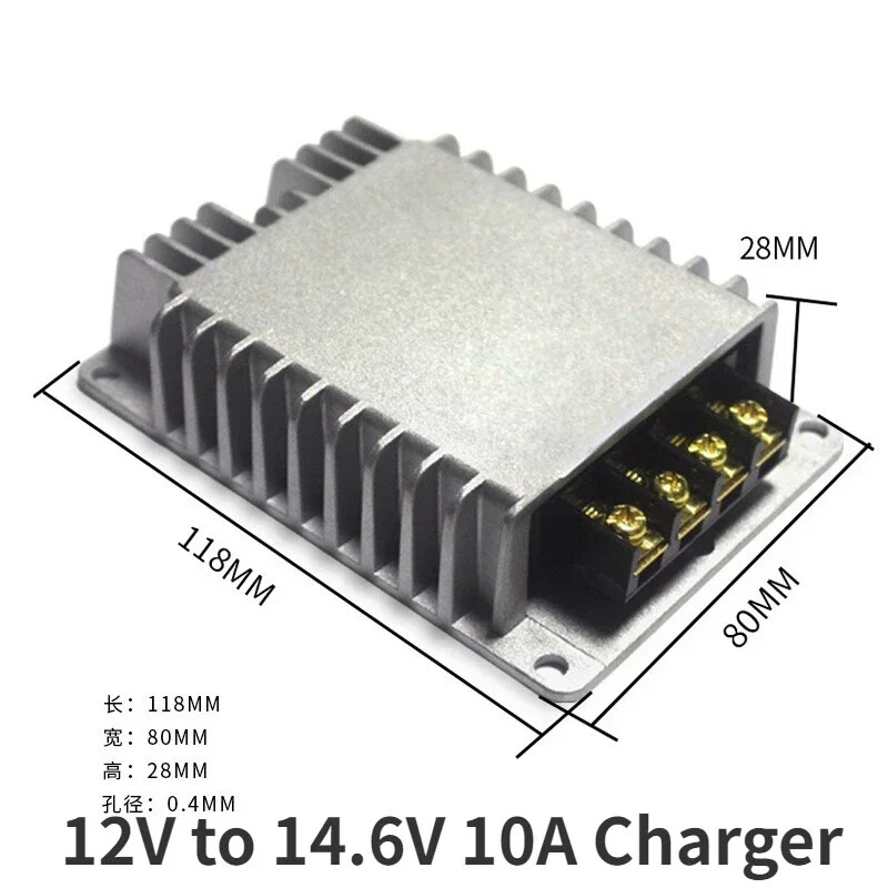 9V-32V to 14.6V 10A Lifepo4 for RVs Boat Car Dual Battery System