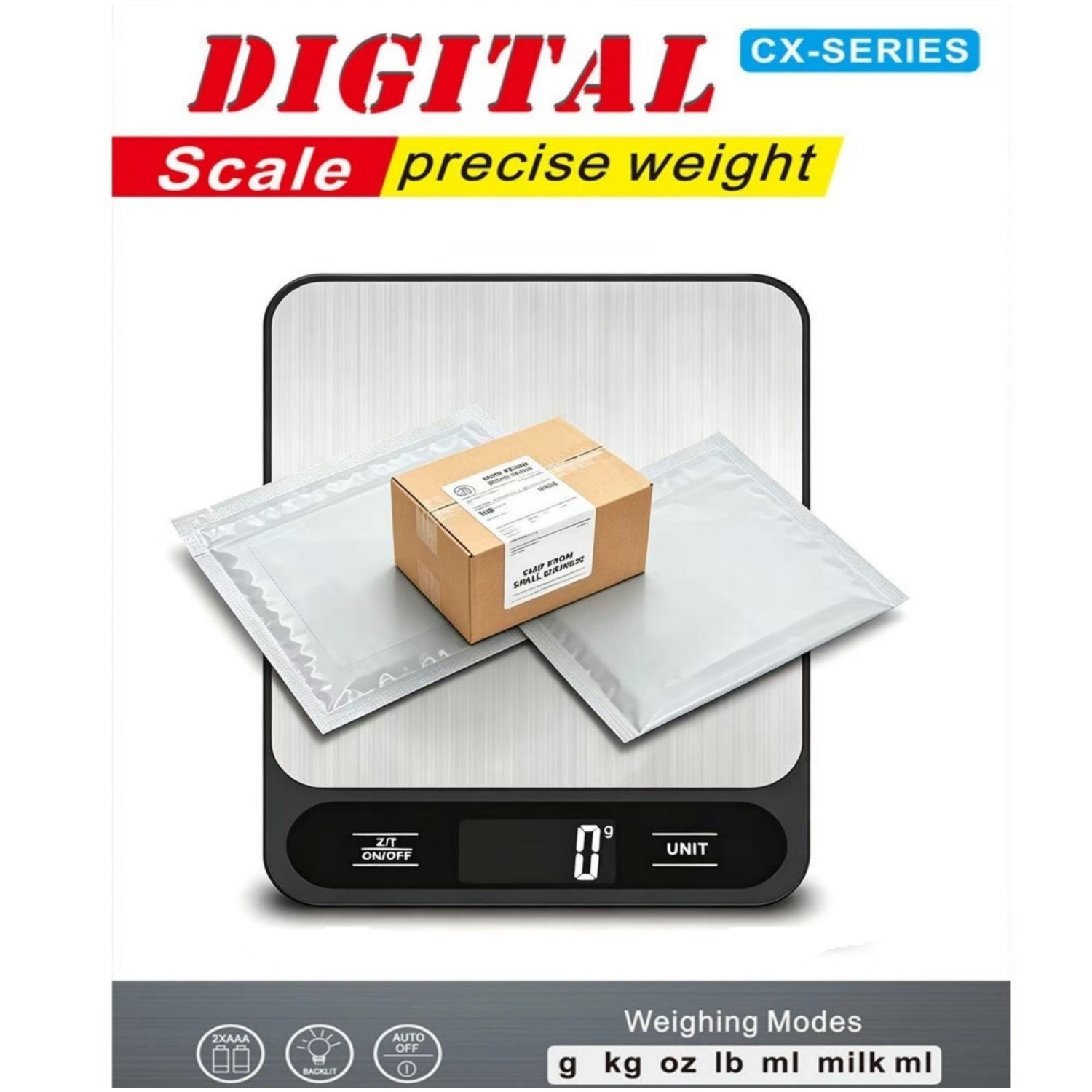 US Digital Shipping Postal Scale for Packages Mailing Small Business 22lb 10kg