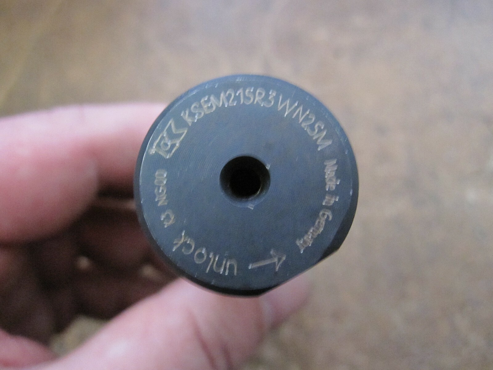 Kennametal Hertel 21.5mm indexable drill body KSEM215R3WN25M 25mm shank