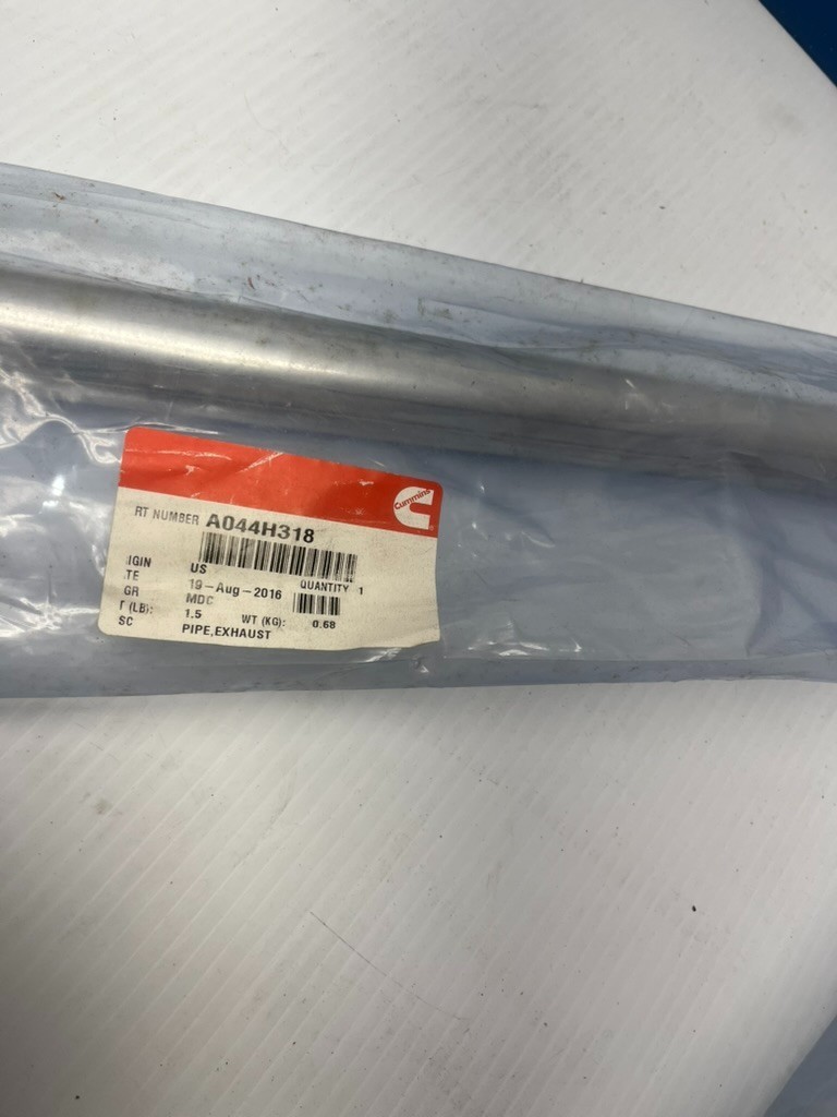 Cummins Onan A044H318 3FT Exhaust Pipe
