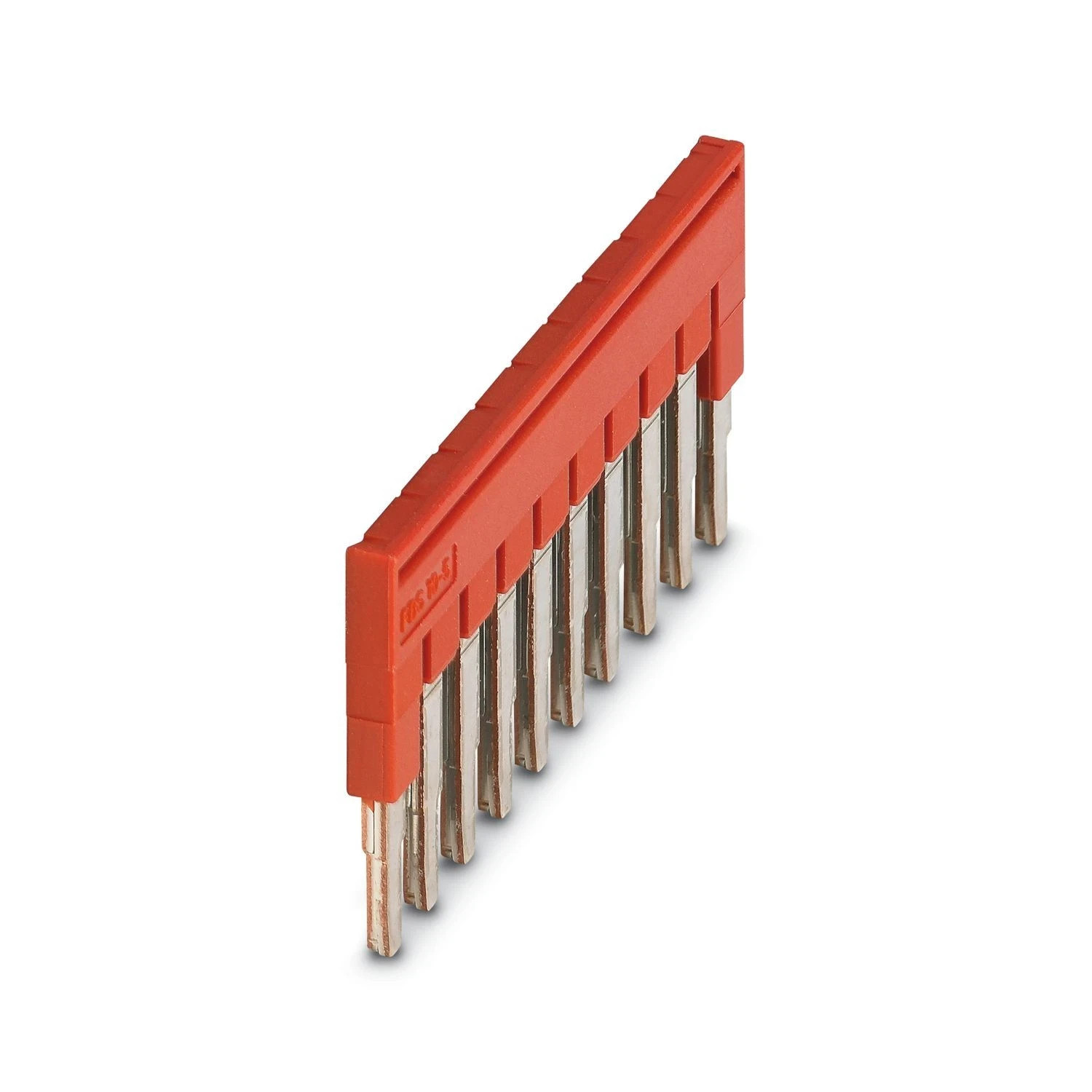10pcs PHOENIX FBS 10-5 3030213 Plug-in Bridge 10 Positions 5.2 mm Pitch Red New