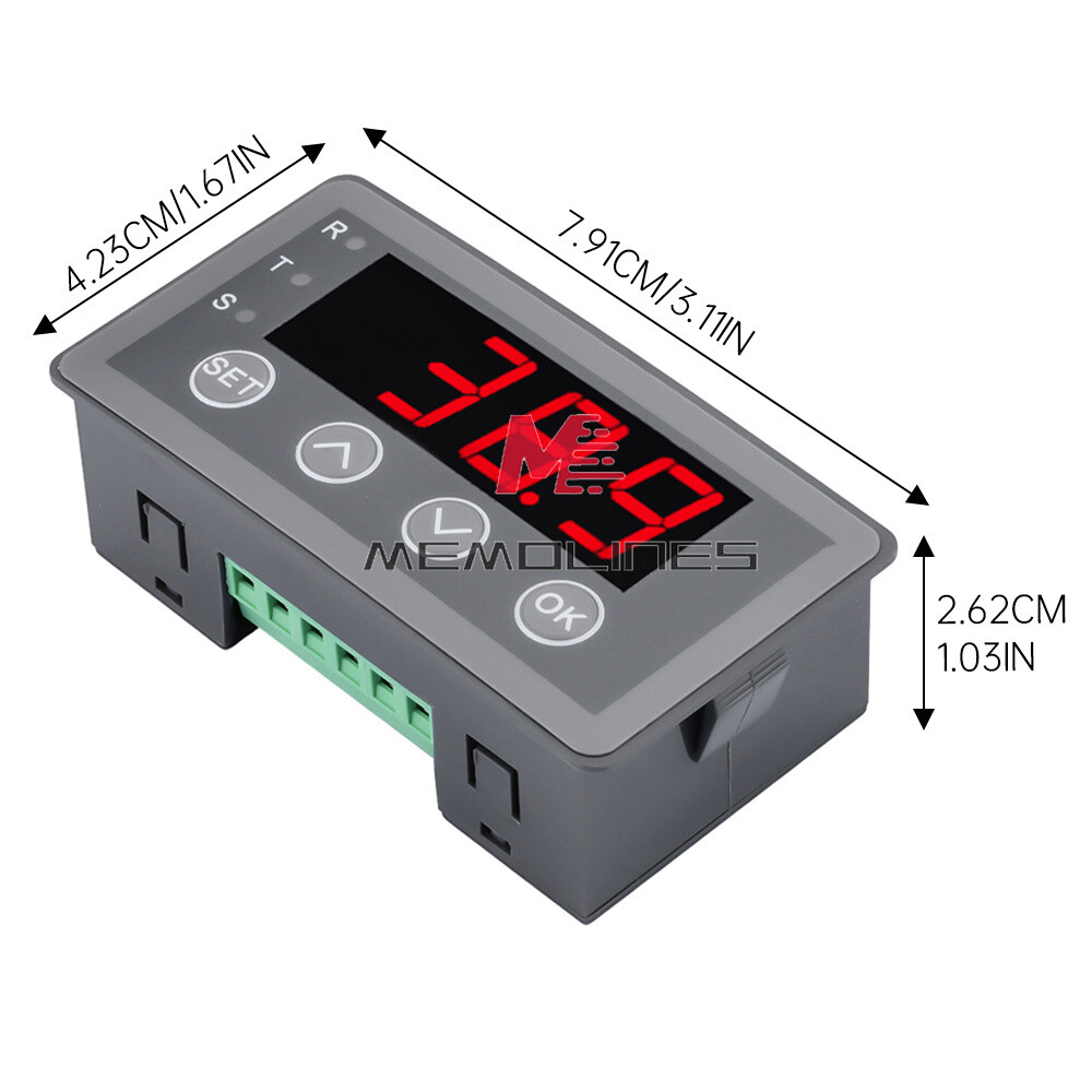 DC8-25V 40/50mA 0.56″ 4-digit Tube Potentiometer Sensor Digital Display Meter