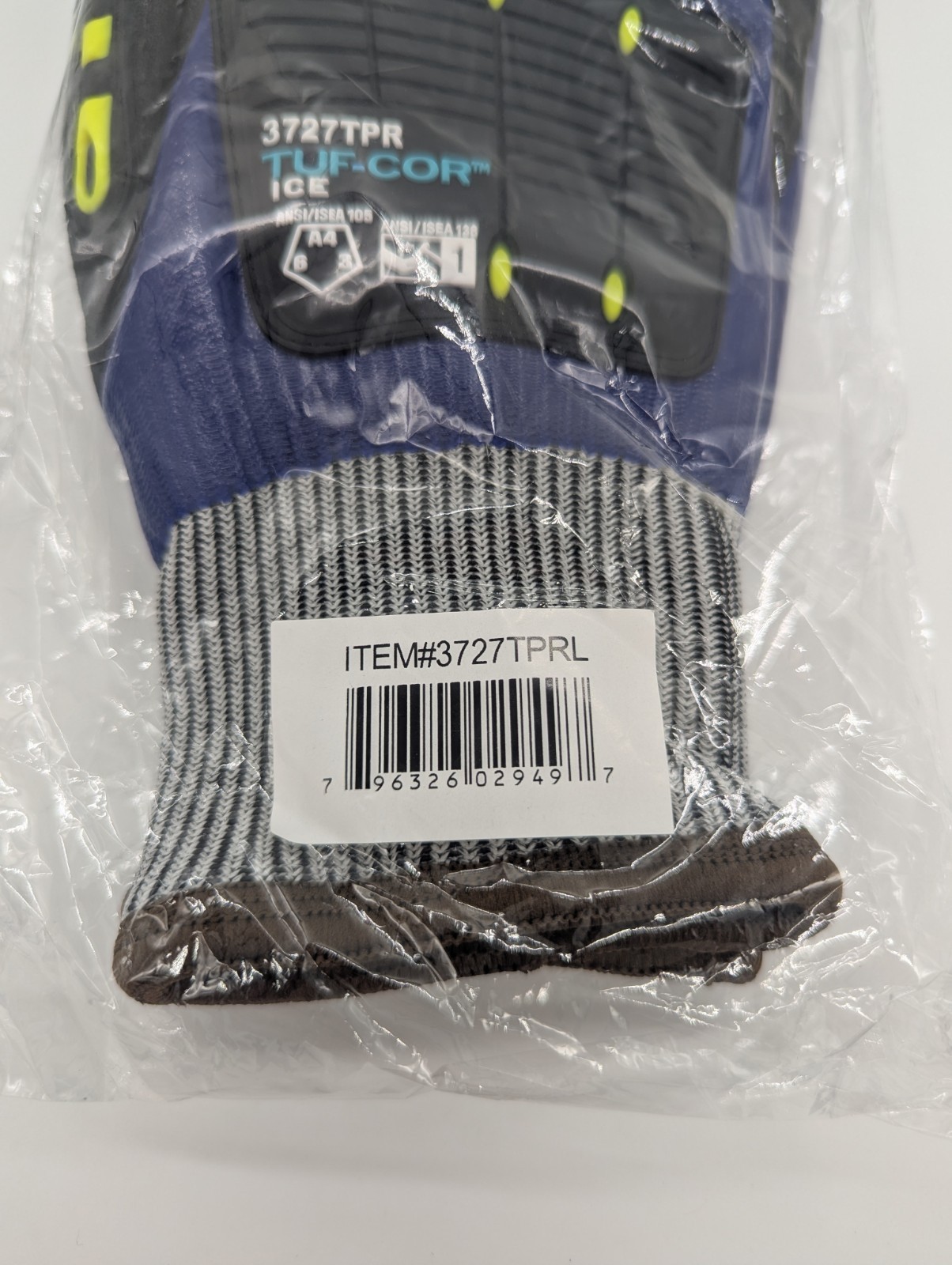 Cordova TUF-COR Impact Gloves Sz. L Cut Resistant Safety Work Heavy Duty 13ga.