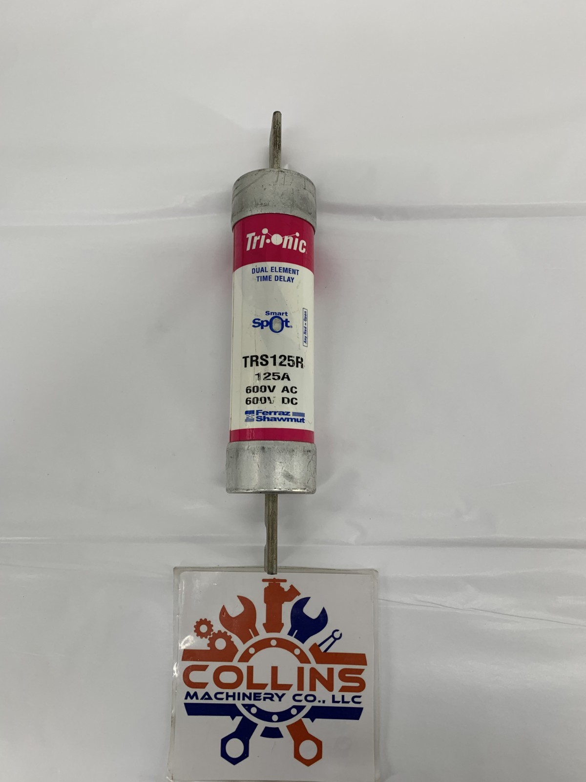 Ferraz Shawmut TRS125R 125A 600V Tri-Onic Dual Element Time Delay Class RK5 Fuse