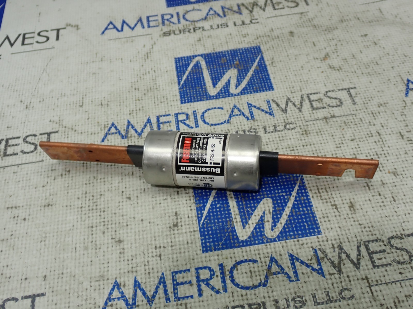Fusetron FRS-R-150 Fuse RK5 150 Amp 600V Time Delay Long Stab
