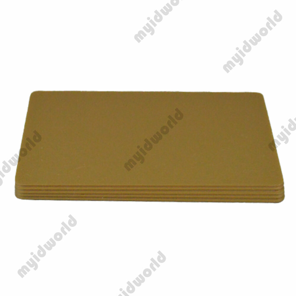 500 Copper PVC Cards, CR80.30 Mil, High Quality Credit Card Size – Seal