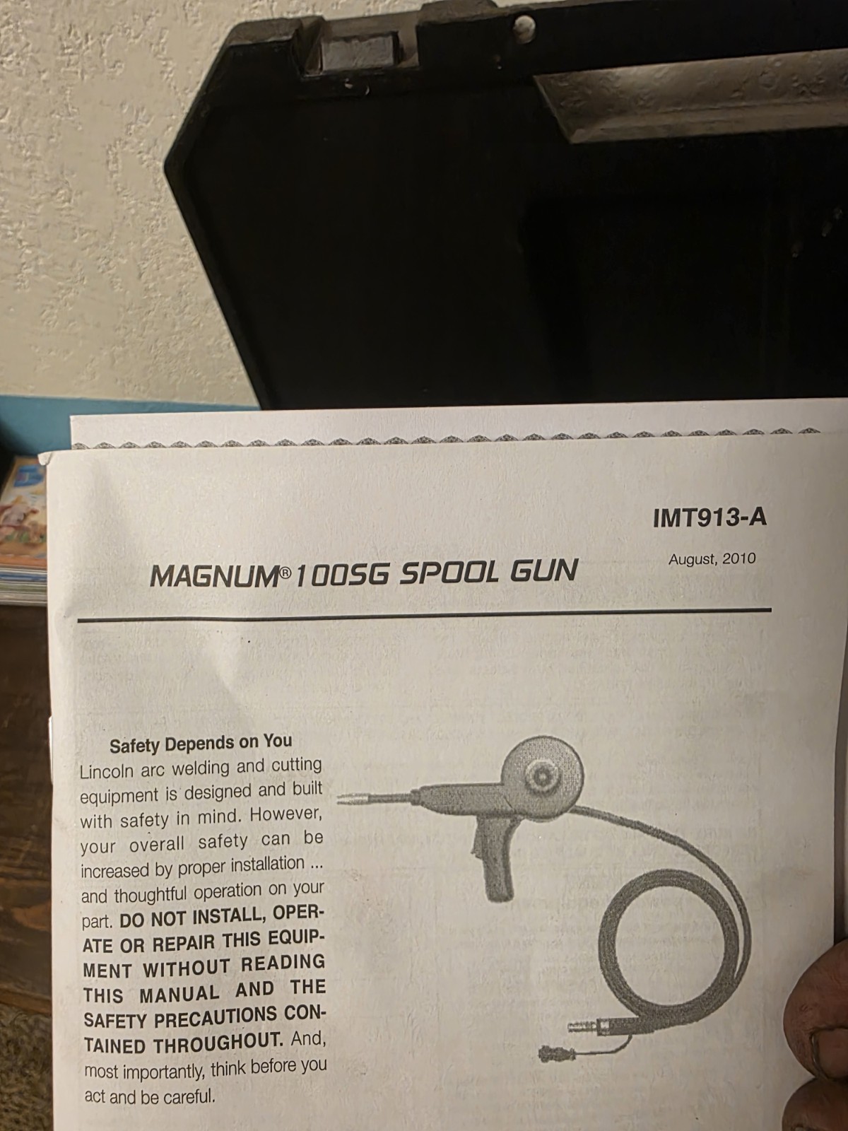 Lincoln Electric Magnum 100sg Welding Spool Gun
