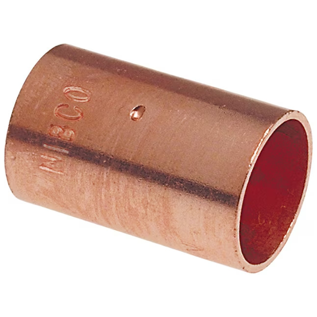 NIBCO 1/4-in Copper Rolled-Stop Coupling