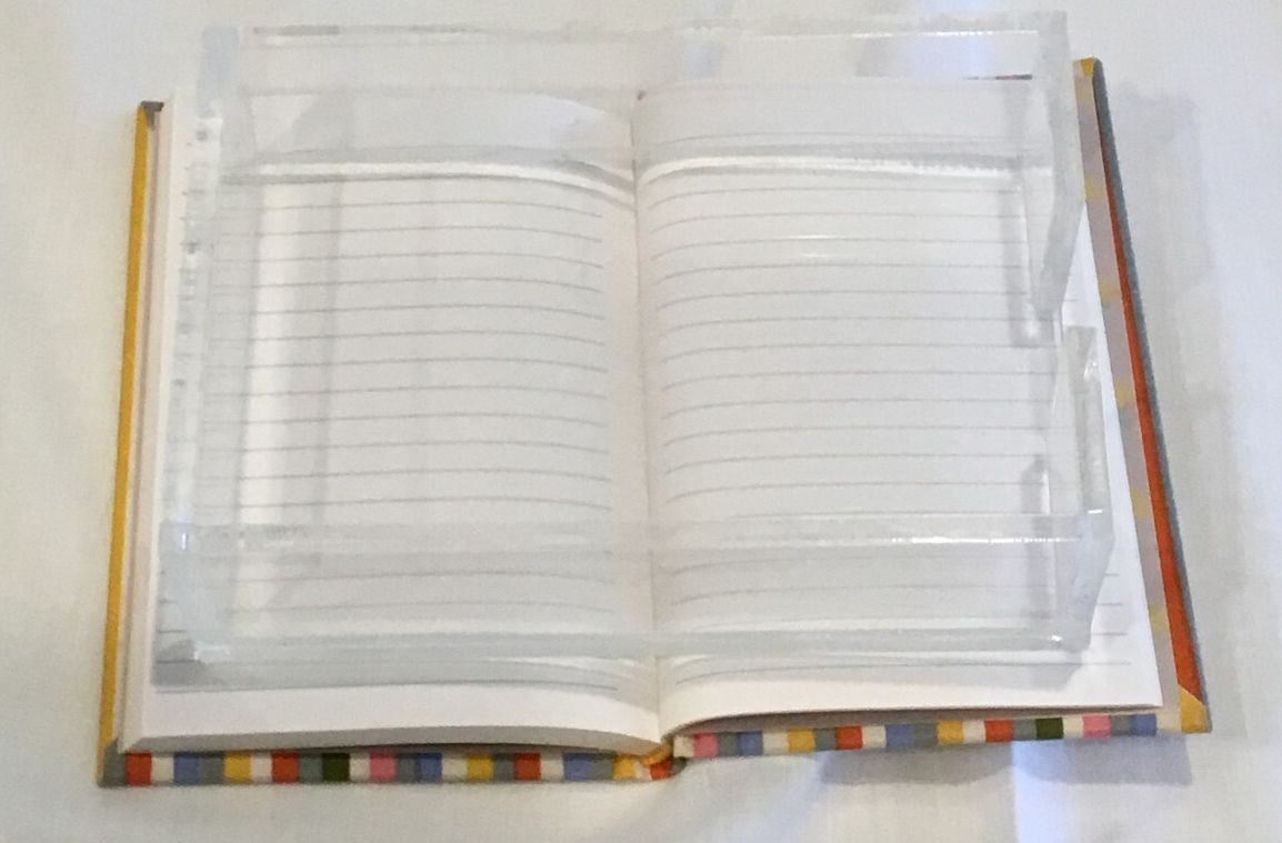 Anything Book Multi Color Striped Notebook