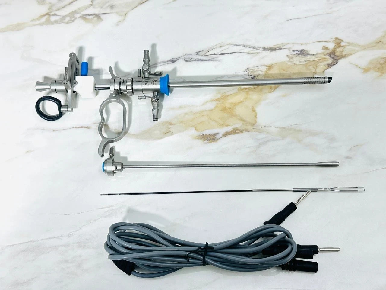 Bipolar Resectoscope Set Large, 24 Fr./Charr. with continuous flow And Loop